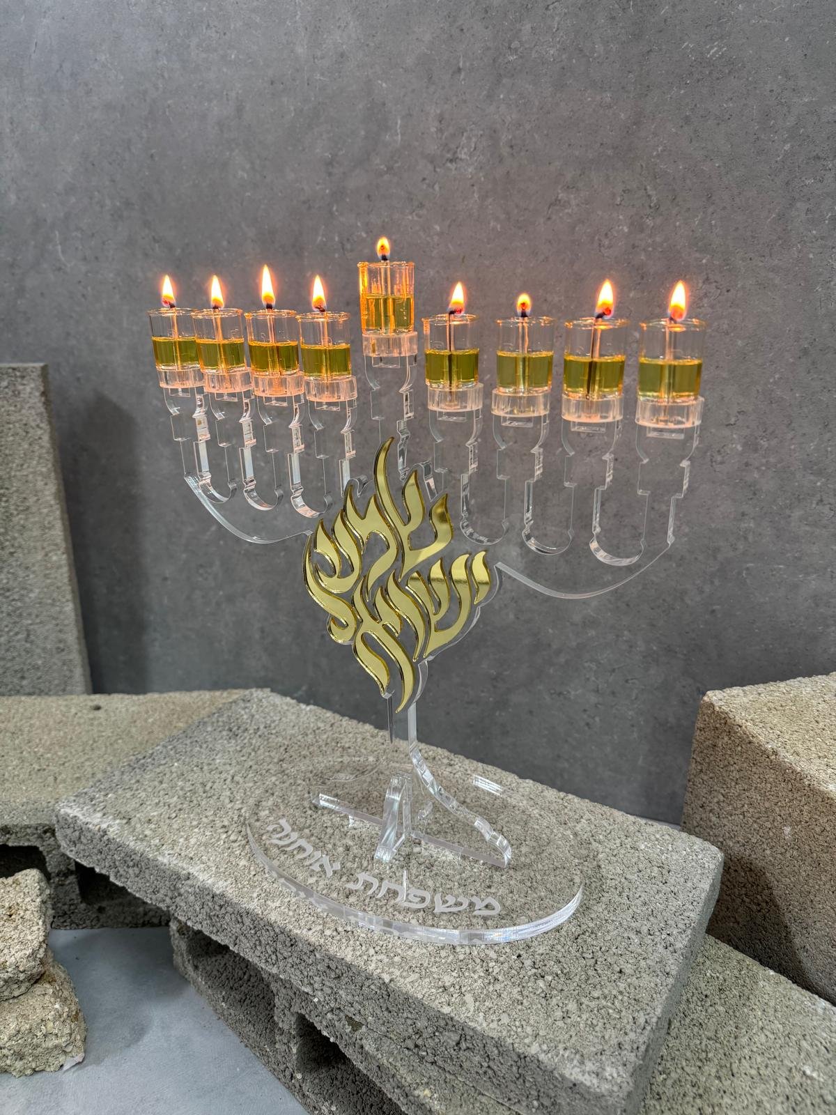 חנוכיה דגם שמע – תמונה 4