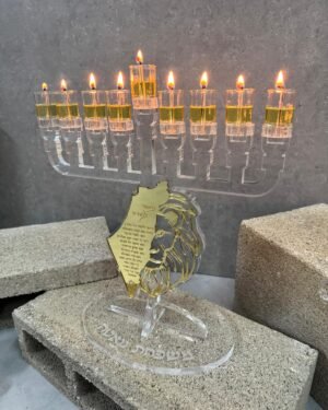 חנוכיה דגם לביא