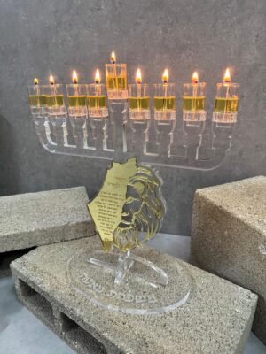 חנוכיה דגם לביא