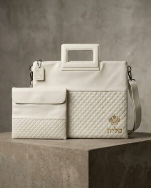 כיסוי טלית ותפילין כתר צד