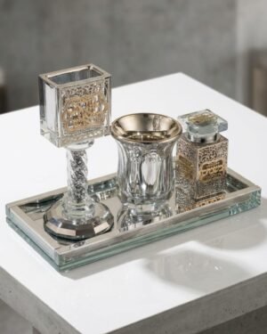 סט הבדלה מהודר מלבני