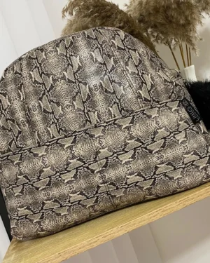 תיק עגלה מנוחש גווני חום