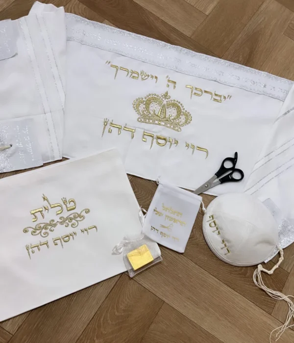 ⁦סט מלא לחלאקה - כתר זהב⁩ – תמונה ⁦2⁩