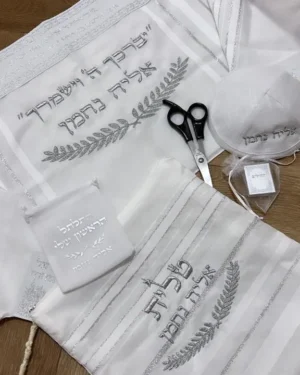 סט מלא לחלאקה - דגם עלים