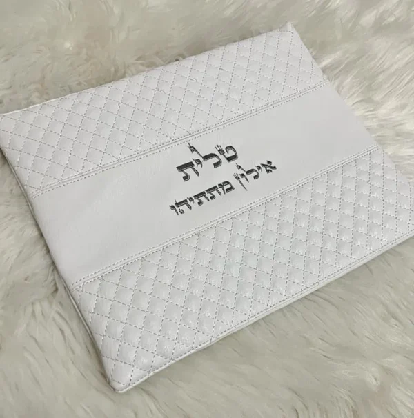 ⁦תיק עור לטלית חלאקה⁩ – תמונה ⁦3⁩