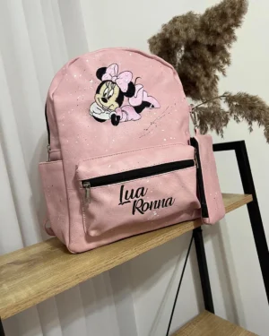 תיק גן ורוד מעוצב - מיני