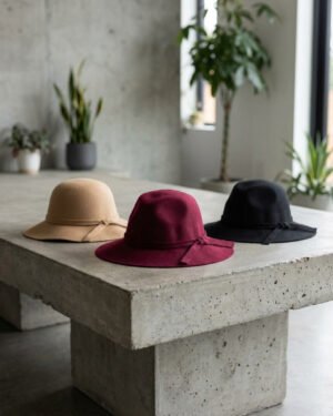 כובע ילדות רחב שוליים