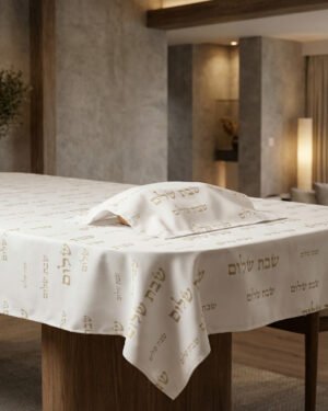 מפות שולחן, מפיות וחבקים