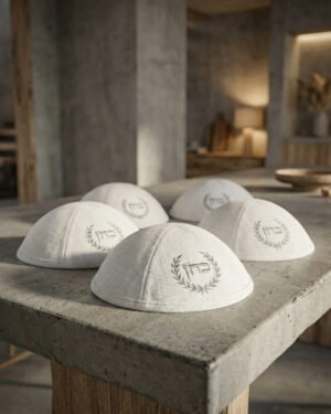 כיפה עם רקמת שם