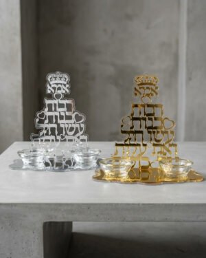 מעמד להדלקת נרות עם שם