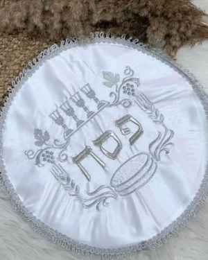 כיסוי לקערת הפסח - דגם גביעים