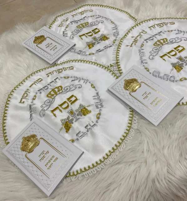 ⁦מארז כיסוי לקערה והגדת כתר⁩ – תמונה ⁦7⁩