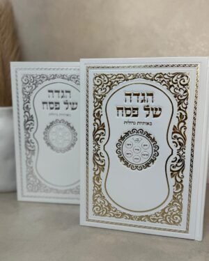 הגדה דגם קערה - כריכה קשה