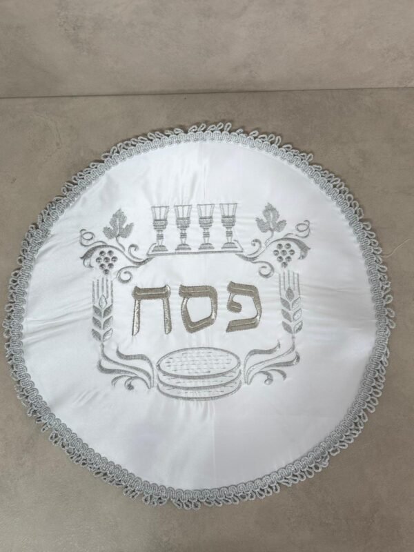 ⁦כיסוי לקערת הפסח - דגם גביעים⁩ – תמונה ⁦3⁩