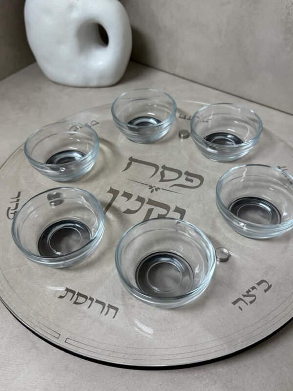 ⁦צלחת פסח דגם סהרה⁩ – תמונה ⁦2⁩