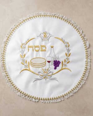 כיסוי לקערת הפסח - מוזהב