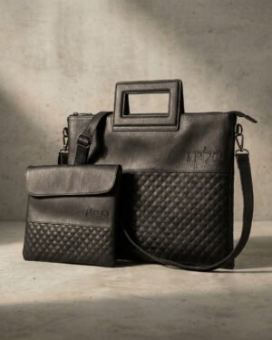 כיסוי טלית ותפילין שחור קלאסי