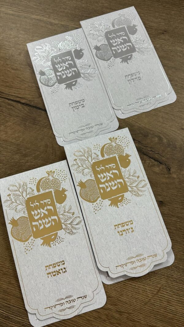 ברכון ראש השנה דגם רימונים