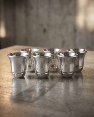 סט ליקר 6 כוסיות קריסטל