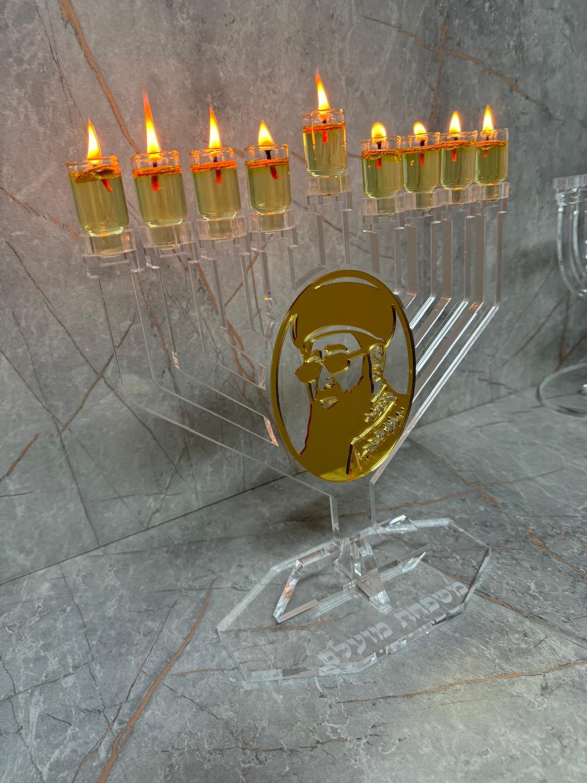 חנוכיה הרב עובדיה יוסף – תמונה 7