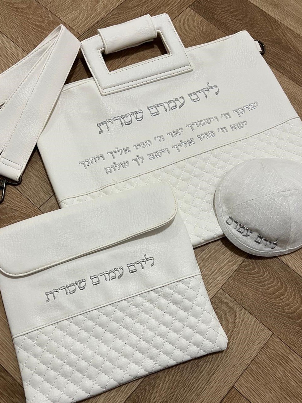 כיסוי טלית ותפילין ברכה מובלט – תמונה 2